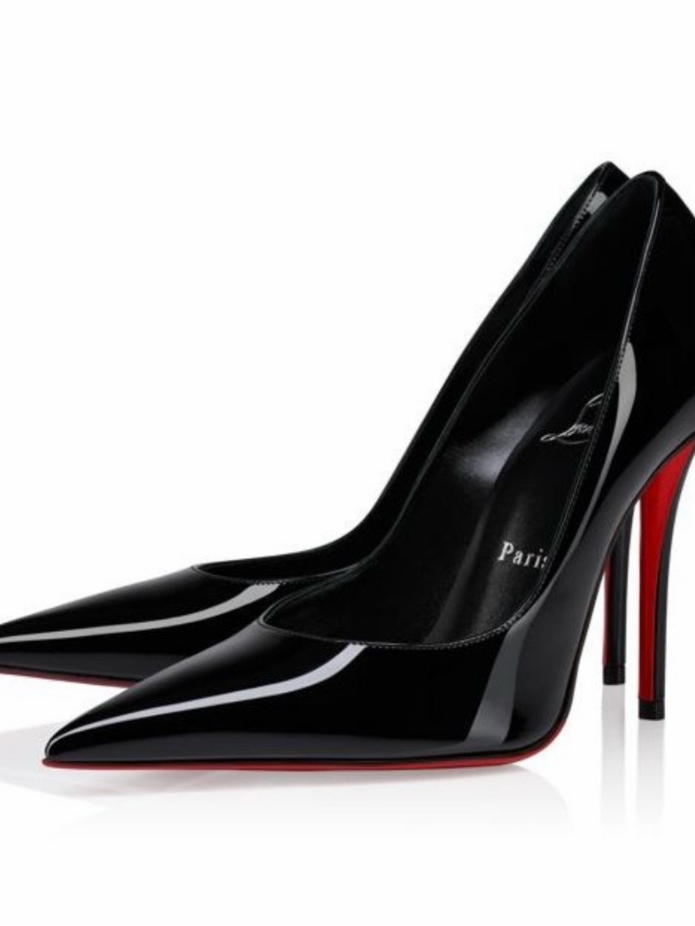 Christian Louboutin Black Patent Leather Heels